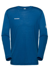 Pánske tričko Mammut Tree Wool FL Longleeve tschie