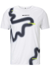 Pánske tričko Scott Tee M´s RC Run SS white/black