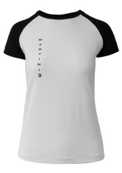 Dámske tričko Martini Hillclimb Race Shirt W White/Black 000/110