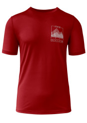 Pánske tričko Martini Alpmate Summit Shirt M Red Moon/White 560/000
