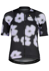 Maloja Cyklistický dres StrandaM. Deep Black Shadow