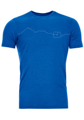Pánske tričko Ortovox 150 Cool Mountain T-shirt M Blue Note