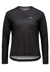 Dámsky cyklistický dres POC W Motion Air L/S Jersey Uranium Black