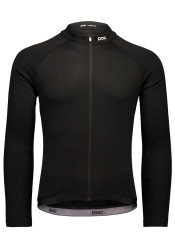 Pánsky cyklistický dres POC M's Thermal Lite LS Jersey Uranium Black