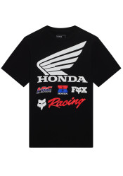 Pánske tričko Fox Honda 195 Original Ss Tee Black