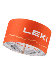 Čelenka Leki XC Headband, white-orange