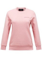 Peak Performance Original Small Logo Crew Women Warm Blush 5BH