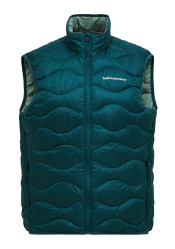 Pánska vesta Peak Performance Helium Down Vest Men Ponderosa Pine 45Z
