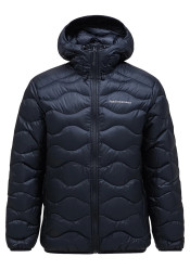 Pánska bunda Peak Performance M Helium Down Hood Jacket-Summ Black 050