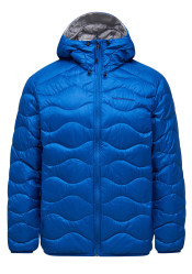 Pánska bunda Peak Performance M Helium Down Hood Jacket-Summ True Blue 2U9