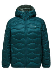 Pánska bunda Peak Performance M Helium Down Hood Jacket-Summ Ponderosa Pine 45Z
