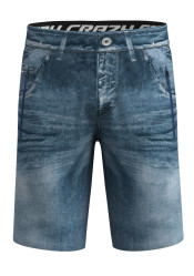 Pánske šortky Crazy Short Super Man Print Light Jeans