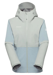 Dámska bunda Mammut Linard Guide HS Hooded Jacket Women Nebla-Silver