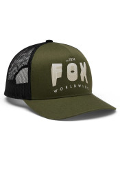 Šiltovka Fox Block Mesh Trucker Hat Army
