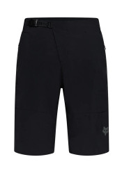 Pánske cyklistické kraťasy Fox Flexair Short W/ Liner Black