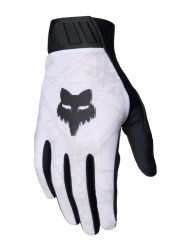 Cyklistické rukavice Fox Flexair Glove Diffuse Se White
