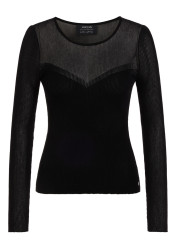 Dámske tričko Marc Cain AC 41.08 M14 Sweater Black 900