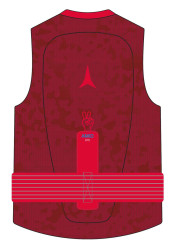 Chránič chrbtice Atomic Live Shield Amid Lite Vest Jr Graphic/Red
