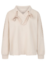 Dámska mikina Marc Cain BS 44.01 J28 Sweatshirt Smoke 182