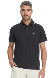 Pánske tričko Spyder Pinnacle Ss Polo Black