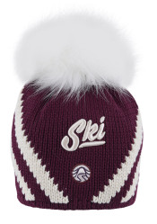 Dámska čiapka Sportalm Campeche CH mP 950357 Dark Burgundy