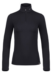 Dámsky rolák Kjus Women Feel Midlayer Half-Zip, Black