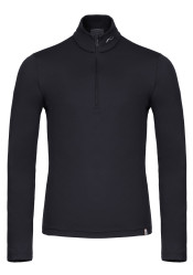 Pánsky rolák Kjus Men Feel Midlayer Half-Zip, Black
