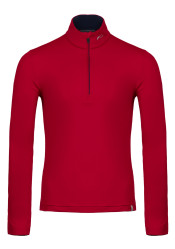 Pánsky rolák Kjus Men Feel Midlayer Half-Zip, Chili/KJUS Navy