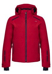 Pánska bunda Kjus Men Cirque Jacket, Chili/KJUS Navy
