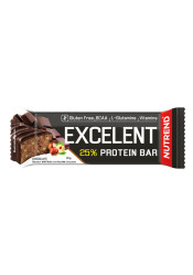 EXCELENT proteín bar, 40 g, čokoláda s orieškami