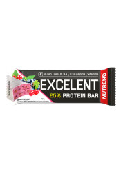 EXCELENT proteín bar, 40 g, čierne ríbezle s brusnicami