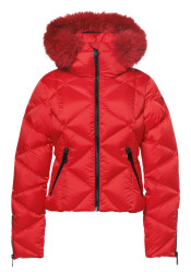 Dámska bunda Goldbergh Harumi Ski Jacket Faux Border Flame