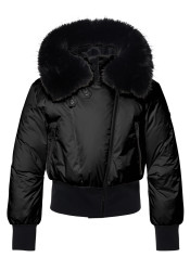 Dámska bunda Goldbergh Misake Ski Jacket Faux Border Black