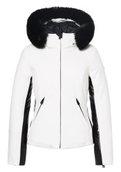 Dámska bunda Goldbergh Kibo Ski Jacket Faux Border Snow White