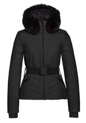 Dámska bunda Goldbergh Hida Ski Jacket Faux Border Black