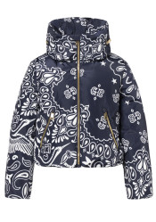 Dámska bunda Goldbergh Kyoki Ski Jacket Bandana Paisley Blue
