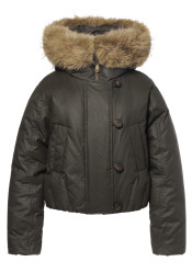 Dámska bunda Goldbergh Nyoko Jacket Faux Border Army