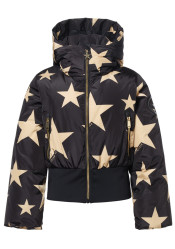 Dámska bunda Goldbergh Shinnen Ski Jacket Black/Gold