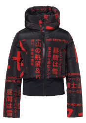 Dámska bunda Goldbergh Gaito Ski Jacket Street Signs Black/Red