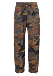 Dámske nohavice Goldbergh Mizu Pants Army Print