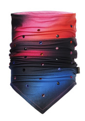 Dámsky nákrčník Goldbergh Rinzu Neckwarmer Night Runner Bold