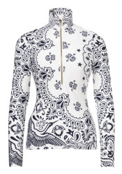 Dámsky rolák Goldbergh Toriko Ski Pully Bandana Paisley White