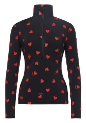 Dámsky rolák Goldbergh Aimi Ski Pully Black/Flame