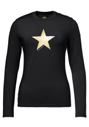 Dámske triko Goldbergh Lumen Long Sleeve Top Black