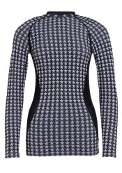 Dámske tričko Goldbergh Starlet Baselayer Top Black/White