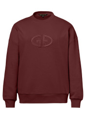 Dámska mikina Goldbergh Tova Crew Neck Sweater Vino Rosso