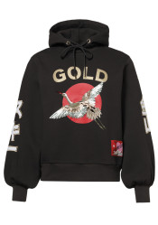 Dámska mikina Goldbergh Tobu Hooded Sweater Black