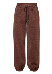 Dámske tepláky Goldbergh Glimpse Sweat Pants Vino Rosso Lurex Melange