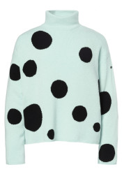 Goldbergh Dotto Sweater Dots Mint