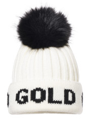 Dámska čiapka Goldbergh Hodd Beanie White/Black